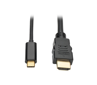 Tripp Lite U444-006-H câble vidéo et adaptateur 1,8 m USB Type-C HDMI Noir