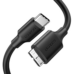 Ugreen UGR-20103 câble USB USB 3.2 Gen 1 (3.1 Gen 1) 1 m USB C Micro-USB B Noir