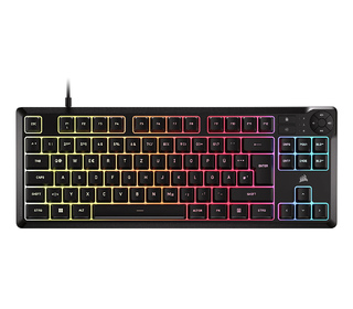 Corsair K55 CORE TKL clavier Gaming USB QWERTY Français Noir