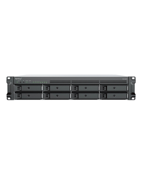 Synology RackStation RS1226RP+ serveur de stockage NAS Rack (2 U) AMD Ryzen V1500B 4 Go DDR4 0 To Synology DSM Noir