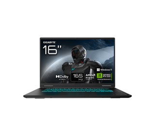 GIGABYTE GAMING A16 ORDINATEUR PORTABLE - 16", 165HZ WUXGA, RYZEN 7 260, RTX 5070, 16GO DDR5 5200MHZ, SSD GEN4 1TO, WINDOWS 11 H