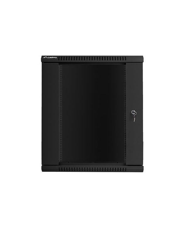 Lanberg WF01-6415-10B étagère 15U Rack monté sur le mur Noir