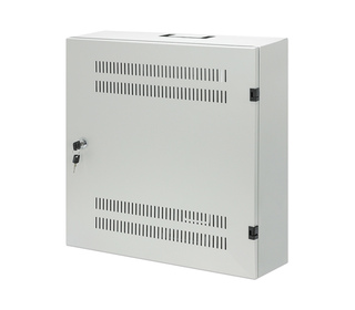 Intellinet Coffret mural 19" extra-plat avec rails 4U horizontaux et 2U verticaux, profondeur 170 mm, idéal AV/multimédia/survei