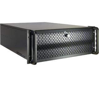 Inter-Tech IPC 4U-4129L Rack Métallique, Argent