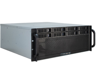 Inter-Tech 4U-4408 Rack Noir, Argent