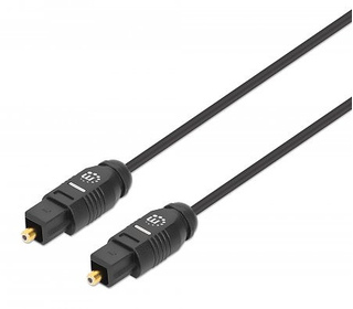 Manhattan 356060 câble InfiniBand et à fibres optiques 1 m Toslink Noir