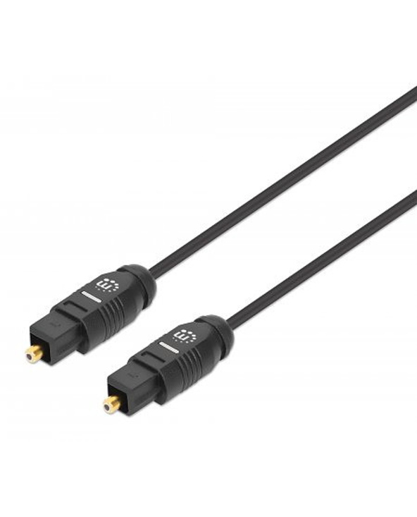 Manhattan 356060 câble InfiniBand et à fibres optiques 1 m Toslink Noir