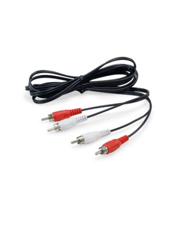 Equip 147094 câble audio 2,5 m 2xRCA Noir