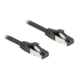DeLOCK 80566 câble de réseau Noir 0,25 m Cat8.1 S/FTP (S-STP) Rond