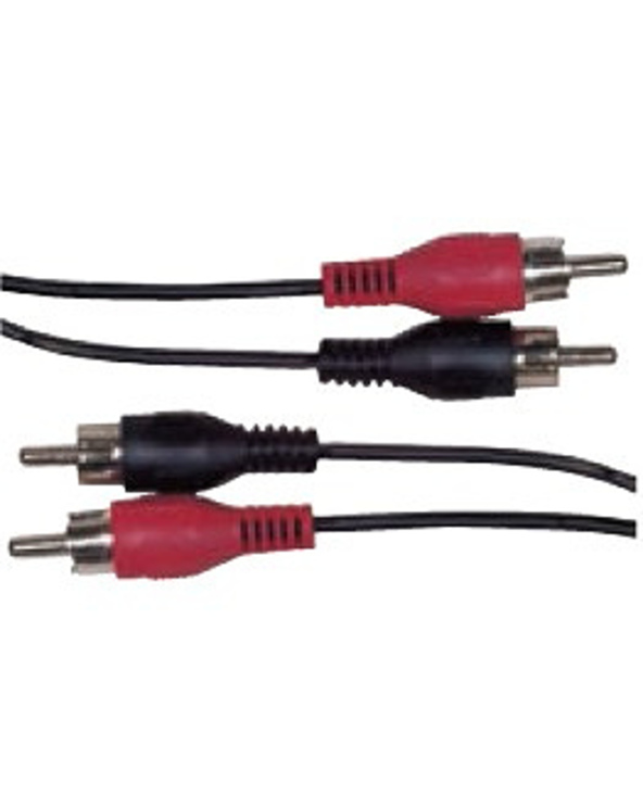 Schwaiger CIK5125 câble audio 10 m 2xRCA Noir