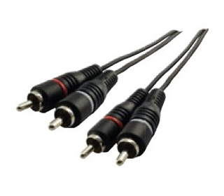 Schwaiger CIK5450 câble audio 5 m 2xRCA Noir