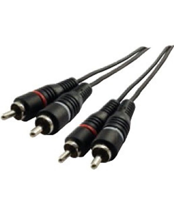 Schwaiger CIK5450 câble audio 5 m 2xRCA Noir