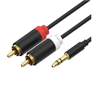 shiverpeaks FL31-34155 câble audio 1,5 m 3,5mm 2xRCA Noir