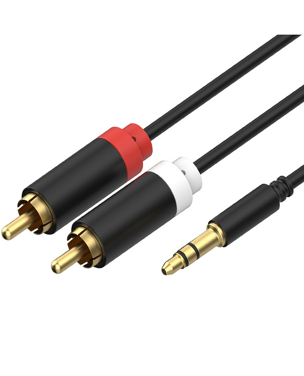 shiverpeaks FL31-34155 câble audio 1,5 m 3,5mm 2xRCA Noir