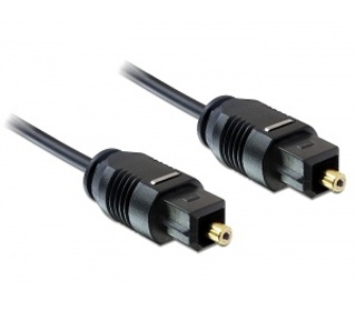 DeLOCK 2m Toslink Standard câble audio Noir