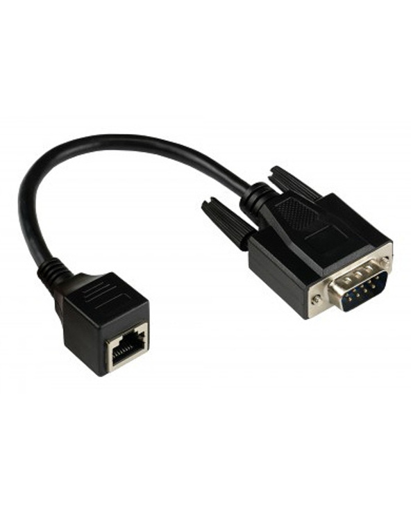 Alcasa 4945-MF changeur de genre de câble RJ-45 RS232 Noir