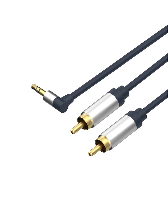 shiverpeaks FL31-36131 câble audio 0,75 m 3,5mm 2xRCA Bleu