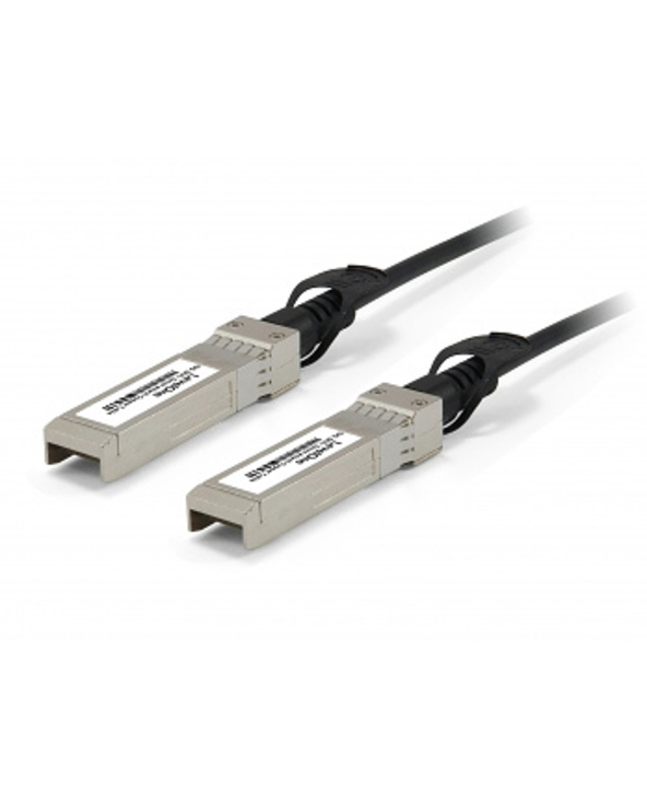 LevelOne DAC-0105 câble InfiniBand et à fibres optiques 5 m SFP+ Noir, Acier inoxydable