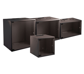 EFB Elektronik WGB-1912TS.45 étagère 12U Rack monté sur le mur Noir