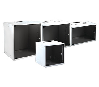 EFB Elektronik WGB-1909WS.60 étagère 9U Rack monté sur le mur Blanc