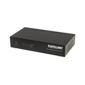 Intellinet Commutateur réseau (switch) Gigabit Ethernet PoE+ 5 ports, 4 ports PSE, compatible IEEE 802.3at/af, budget PoE 60W, f