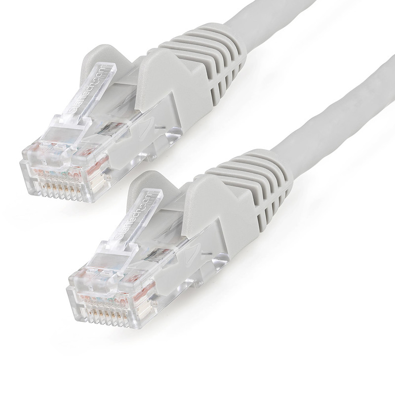 StarTech.com Câble Ethernet CAT6 1m - LSZH (Low Smoke Zero Halogen) - Cordon RJ45 UTP Anti-accrochage 10 GbE LAN - Câble Réseau 