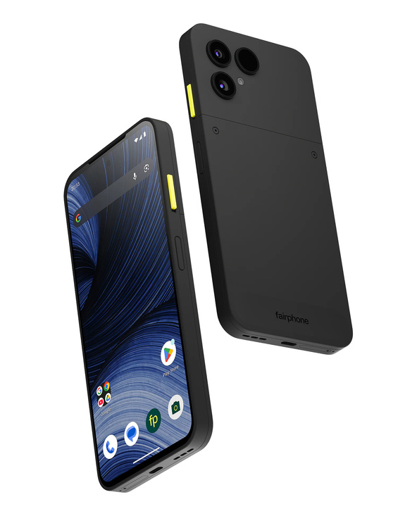 Fairphone THE (GEN 6+) 6.31" 256 Go Noir