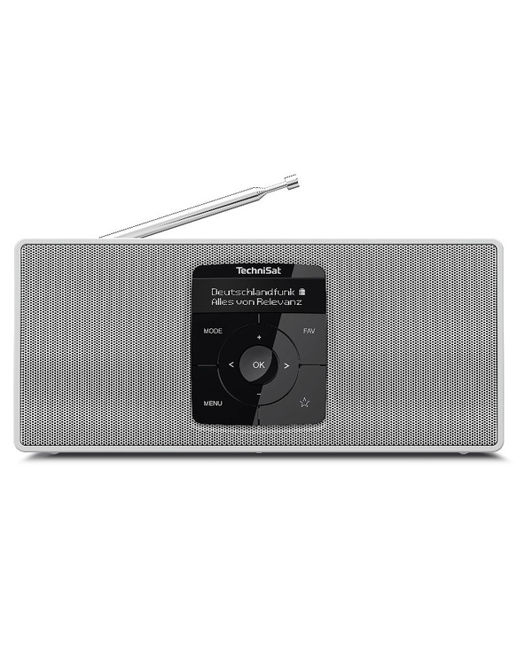 TechniSat DIGITRADIO2S Portable Numérique Blanc