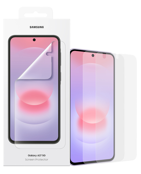 Samsung EF-UA376CTEGWW écran et protection arrière de téléphones portables Protection d'écran transparent 2 pièce(s)