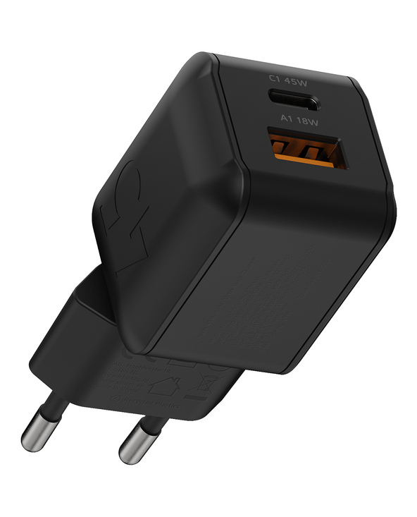 Xtorm XECNG451 chargeur d'appareils mobiles Universel Noir USB Charge rapide Intérieure