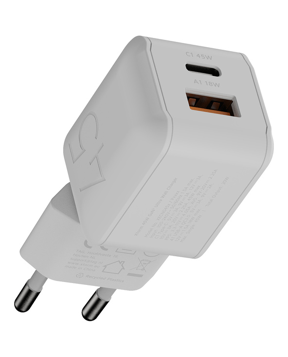 Xtorm XECNG450 chargeur d'appareils mobiles Universel Blanc USB Charge rapide Intérieure