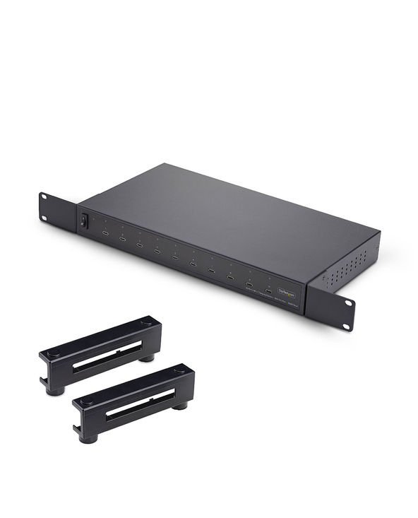 StarTech.com Hub de Recharge USB-C à 10 Ports, 60 W par Port, Puissance Totale de 350 W, Bloc/Station de Recharge Multiport, Con