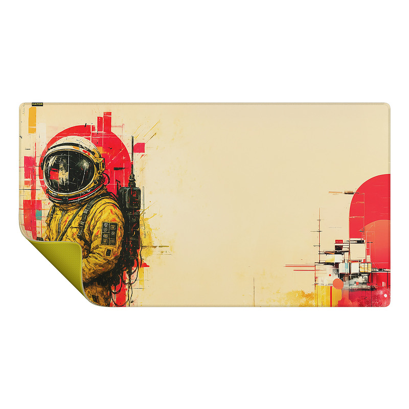 HATOR Tonn EVO 3XL Astronaut Tapis de souris de jeu Multicolore