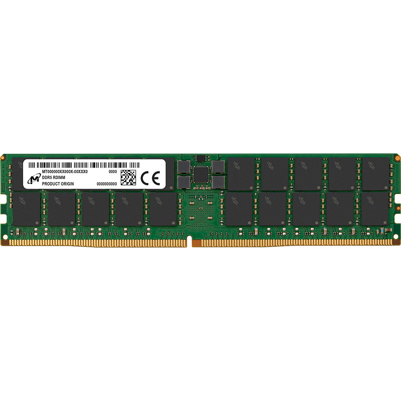 Micron MTC40F2047S1RC56BR 128 Go 1x128 Go DDR5 5600 MT/s 288-pin DIMM ECC