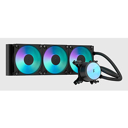 Fractal Design Radius 360 RGB Black Processeur Kit watercooling 12 cm Noir 1 pièce(s)