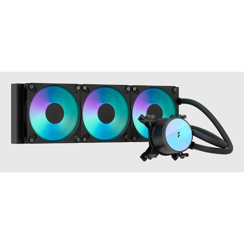 Fractal Design Radius 360 RGB Black Processeur Kit watercooling 12 cm Noir 1 pièce(s)