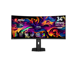 MSI MAG 341CQP QD-OLED X28 34" UltraWide Quad HD 0,03 ms Noir