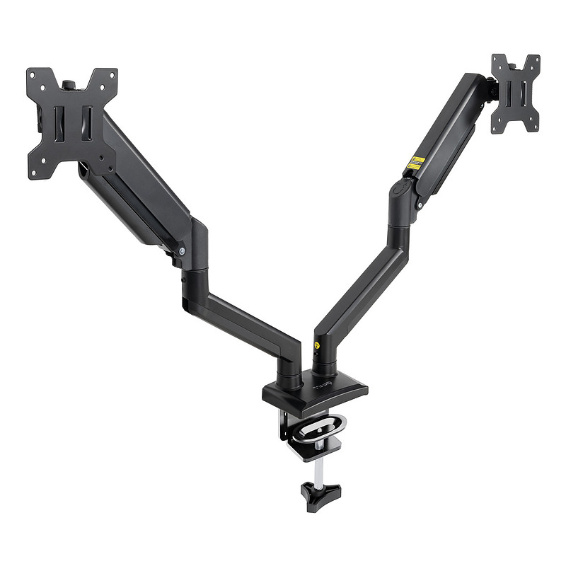 TooQ DB1434TNR-B support d'écran plat pour bureau 86,4 cm (34") Noir
