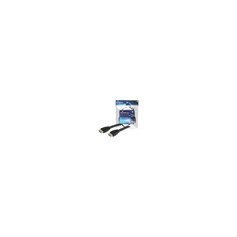 MediaRange MRCS105 câble HDMI 1,8 m HDMI Type A (Standard) Noir