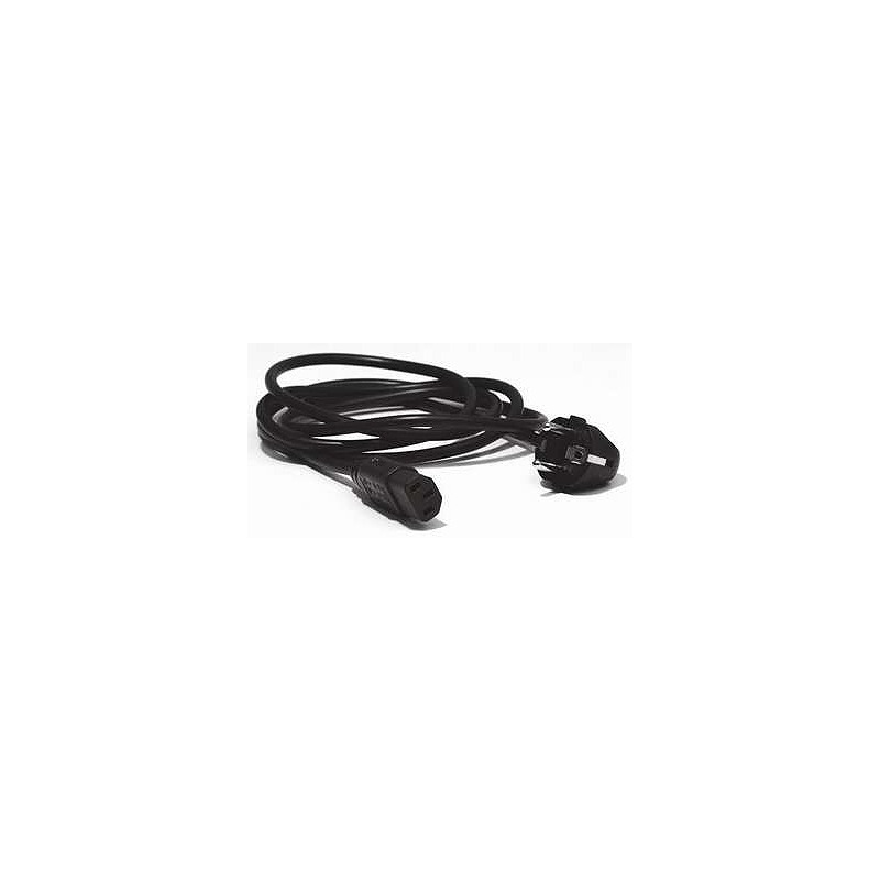 Belkin F3A225CP1.8M-P câble électrique Noir 1,8 m Coupleur C13 Prise d'alimentation type F
