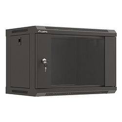 Lanberg WF03-5306-10B étagère 6U Rack monté sur le mur Noir