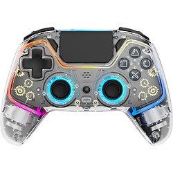 Deltaco Gaming GAM-169-T accessoire de jeux vidéo Transparent Bluetooth/USB Manette de jeu Android, Nintendo Switch, PC, PlaySta