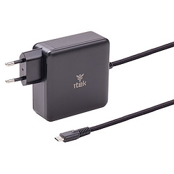 itek ITNBACWB140 chargeur d'appareils mobiles Ordinateur portable Noir Secteur Charge rapide Intérieure