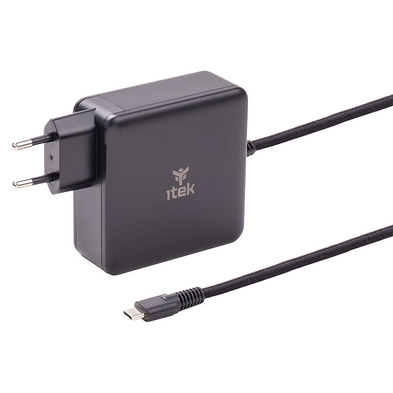 itek ITNBACWB140 chargeur d'appareils mobiles Ordinateur portable Noir Secteur Charge rapide Intérieure