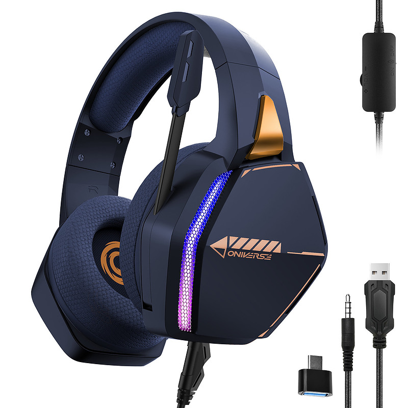 Oniverse Casque gaming Nebula - Dark Blue (Multiplateforme)