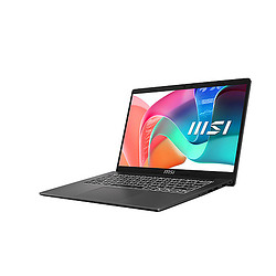MSI Modern 14 F1MG-876FRNN 14" Intel Core 5 16 Go Platine, Gris 512 Go