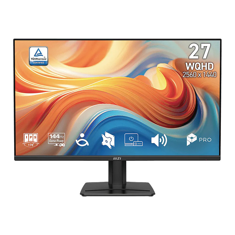 MSI PRO MP275QDE E14 27" LED Wide Quad HD 4 ms Noir