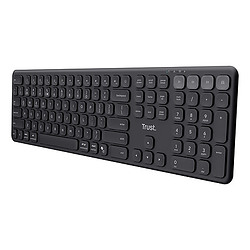 Trust Vaiya clavier maison/bureau RF sans fil + Bluetooth Français Noir