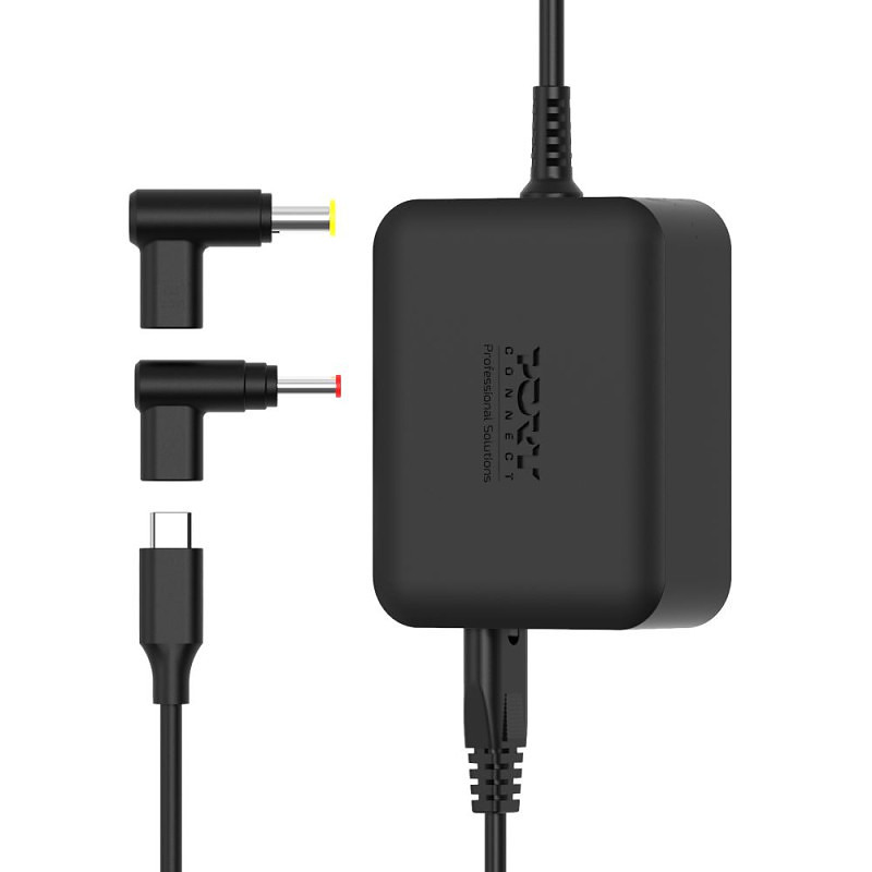 Port Designs 904100DEEU adaptateur de puissance & onduleur Intérieure 100 W Noir