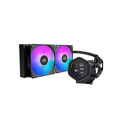 Cooler Master MasterLiquid Core Nex Digital Processeur Kit watercooling 12 cm Noir 1 pièce(s)